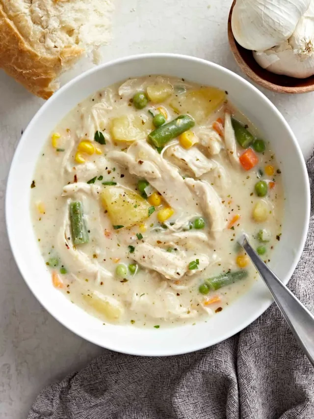 Chicken Pot Pie Soup Is the Best of Both Comfort Foods