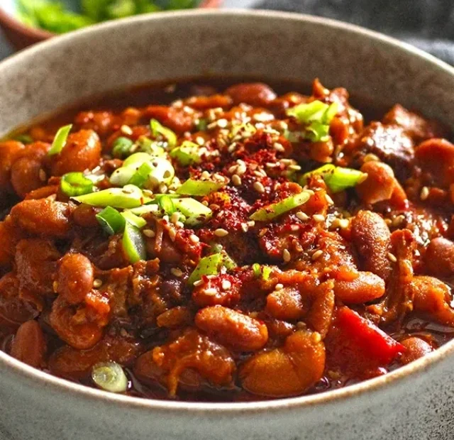 Korean BBQ Baked Beans (1)