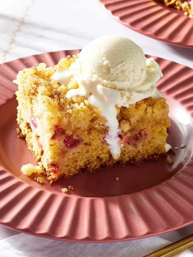 Oma’s Rhubarb Cake